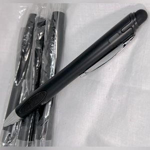 Stylus Pen Black Ink Black Thick Contoured Pen Combo Accessory 2 pack NEW NWT